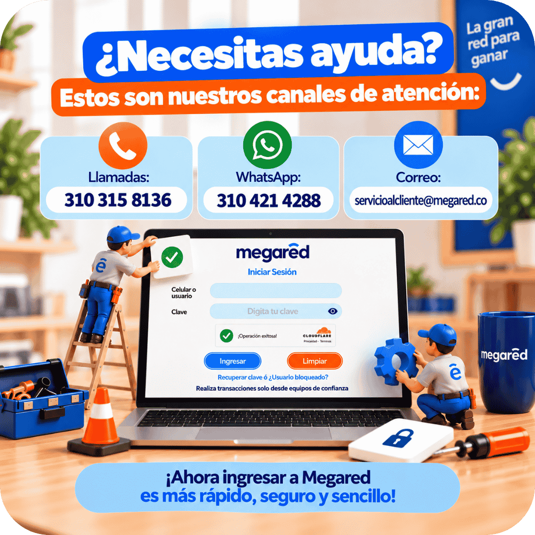 Contacto inicio de sesión
